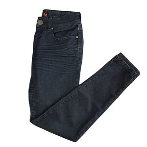 G by GUESS Women Dark Wash Skinny Jeans Size 27 Style Z34A08080100